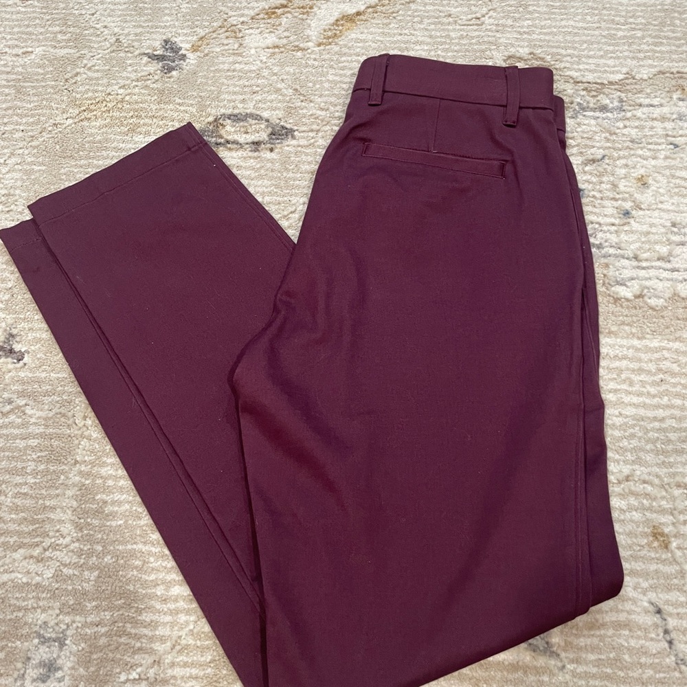 Everlane Burgundy 29x30 Chinos Pants Slim Fit